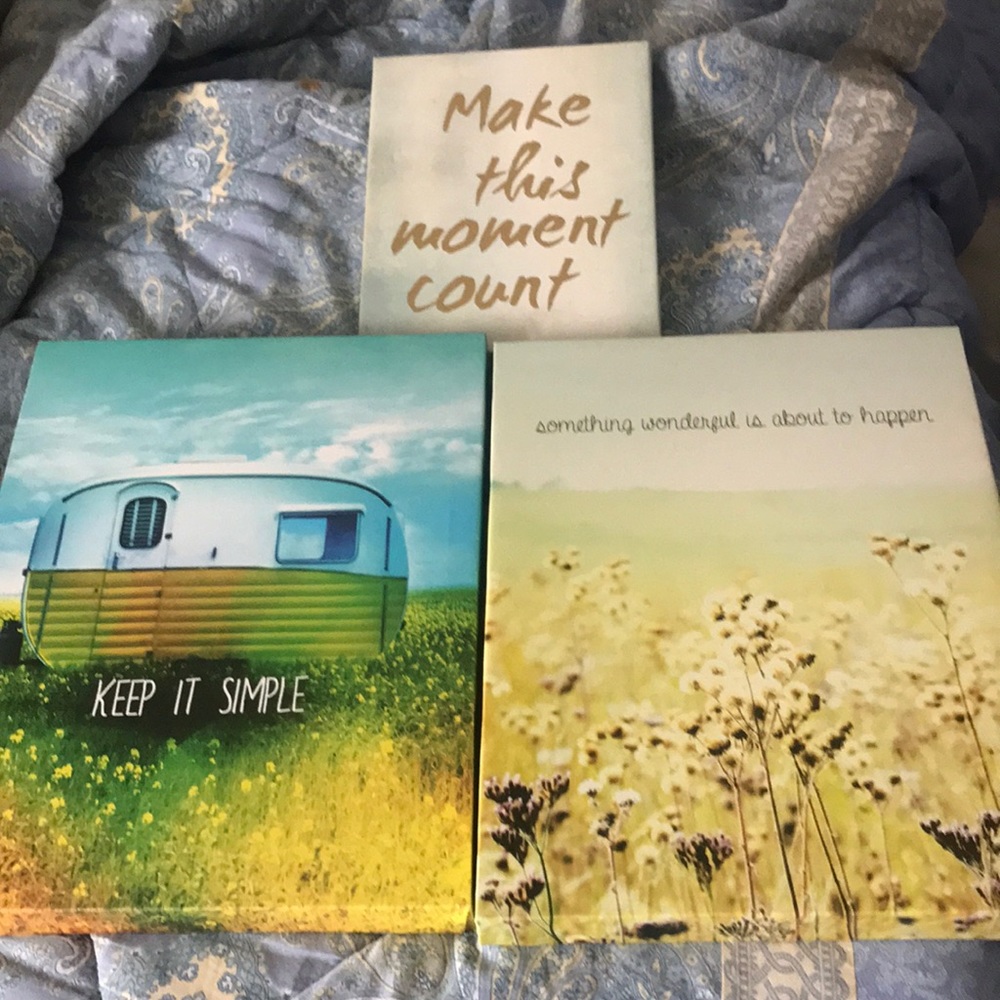 Canvas paintings